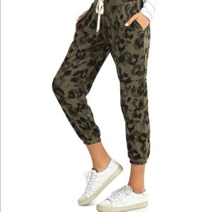 n:philanthropy army leopard jogger pants
